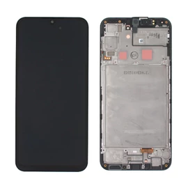 LCD Kijelző Samsung A245 (A24 4G 2023) fekete ORG GH82-31240A