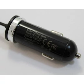 Autós töltő micro USB 2.4A fekete