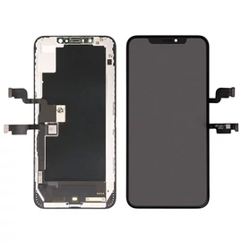 LCD Kijelző iPhone XS Max fekete AAA JK