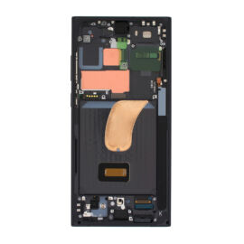 LCD Kijelző Samsung S918 (Galaxy S23 Ultra) fekete ORG GH82-30465A/30466A