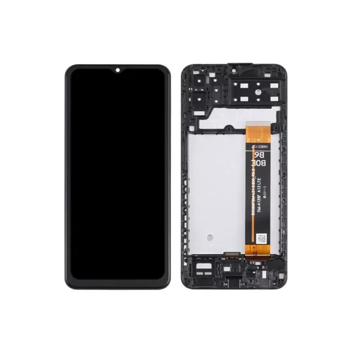 LCD Kijelző Samsung A137 (Galaxy A13 2022) fekete ORG GH82-29227A / GH82-29228A