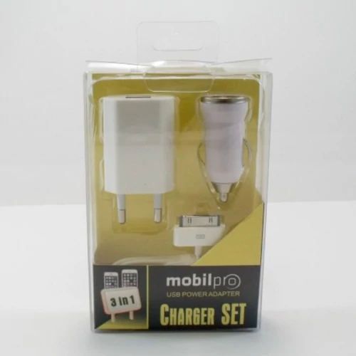 Töltő szett 3in1 iPhone 4