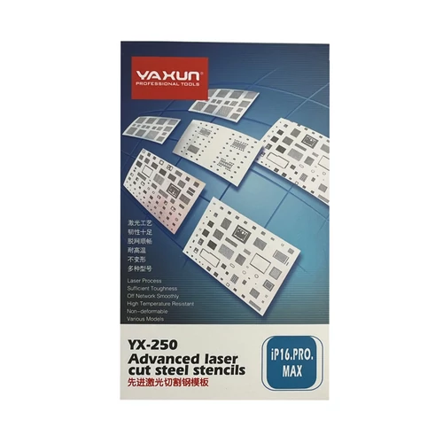 BGA lemez iPhone 16 Pro Max YX250