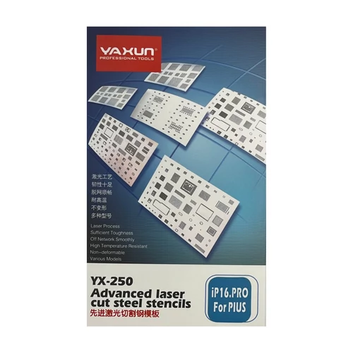BGA lemez iPhone 16 / 16 Plus / 16 Pro YX250