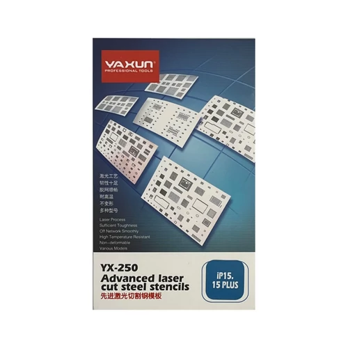 BGA lemez iPhone 15 / 15 Plus YX250