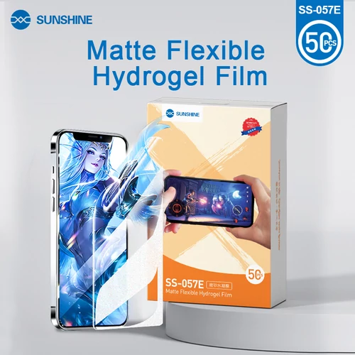 SUNSHINE SS-057E matt hidrogél fólia ujjlenyomat mentes