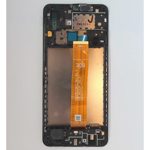 LCD Kijelző Samsung A022 (A02) fekete ORG GH82-25249A/25250A