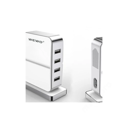 Wewo W-005 Hálózati töltő 4 USB 6A fehér