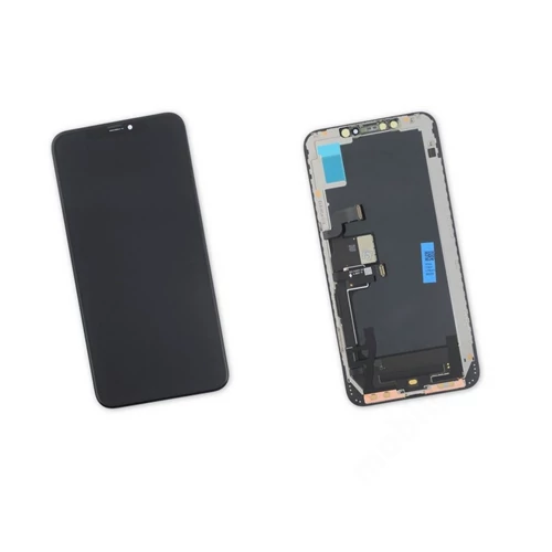 LCD Kijelző iPhone XS Max fekete OLED GX