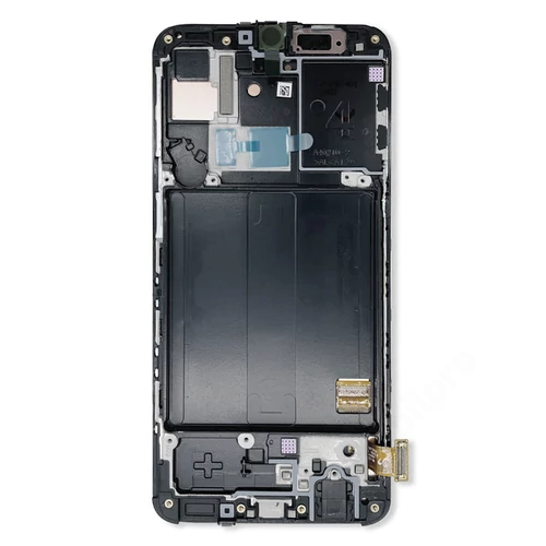 LCD Kijelző Samsung A405 (A40) fekete ORG GH82-19672A/19674A