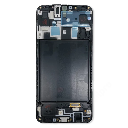 LCD Kijelző Samsung A205 ( A20) fekete ORG GH82-19571A/19572A/21250A