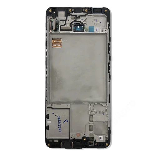 LCD Kijelző Samsung A415 (A41) fekete keretes OLED