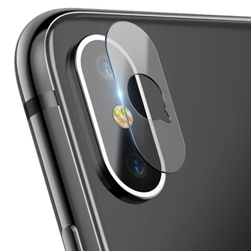 iPhone X/XS kamera lencse védő üvegfólia hátsó kamera védő
