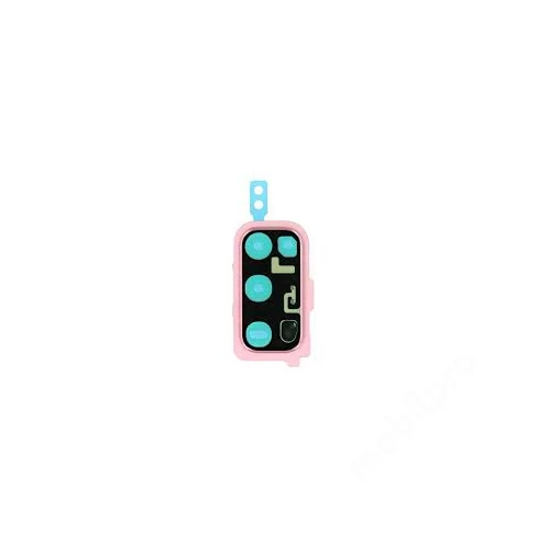 kameralencse üveg Samsung S20 pink