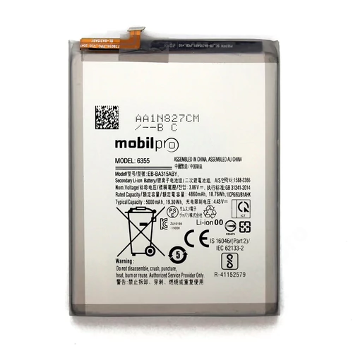Akkumulátor Samsung A225/A315/A325 (Galaxy A22 4G/A31/A32 4G) EB-BA315ABY 5000mAh