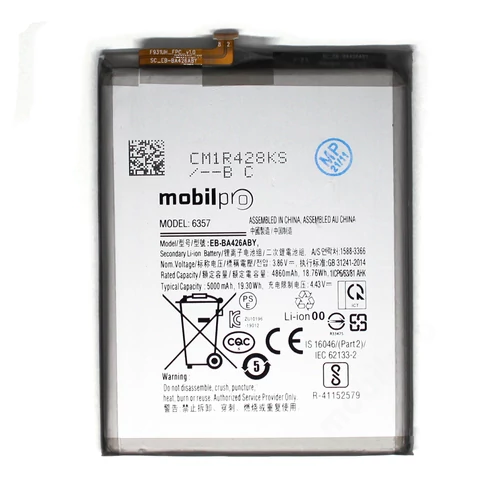 Akkumulátor Samsung A326/A725/A726 (Galaxy A32 5G/A72 4G/A72 5G) EB-BA426ABY 5000mAh