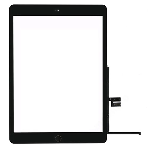 Előlap home gombbal A2270/A2428/A2429/A2430/A2197/A2198/A2200 (iPad 7/8 10.2") fekete