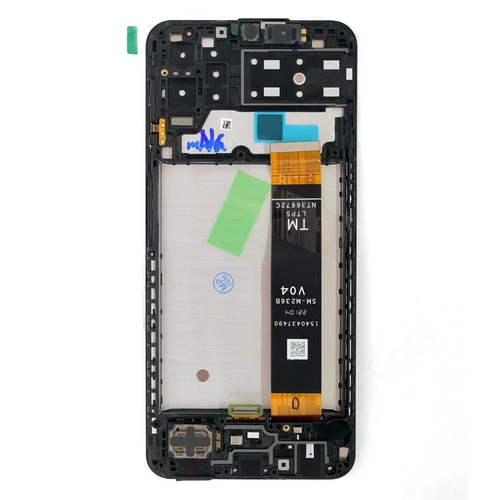 LCD Kijelző Samsung A135 (Galaxy A13 4G) fekete ORG GH82-28508A/28653A
