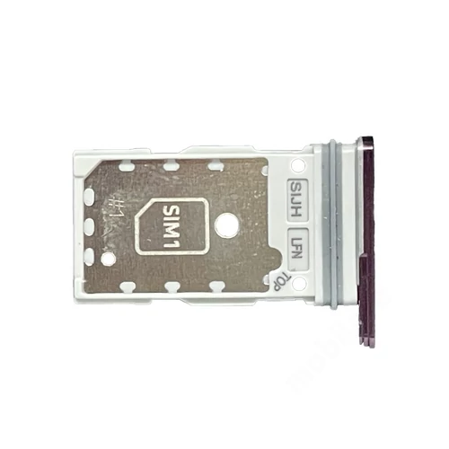 sim kártya tartó tálca Samsung S22 burgundy