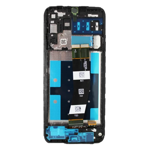 LCD Kijelző Samsung A145P/A145R A14 4G (2023) keretes fekete OLED	 