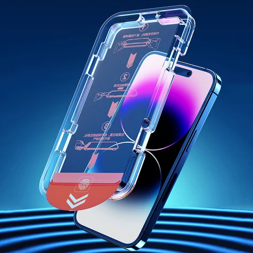 iPhone 12 Pro Max Applikátoros teljes kijelzős üvegfólia