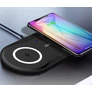 Kép 2/3 - Töltő XO WX025 vezeték nélküli Wireless Charger 20W 2 készülékes
