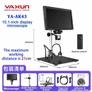Kép 2/3 - Yaxun YA-AK43 digitális mikroszkóp 10,1" LCD kijelzővel + távirányító