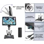 Kép 3/3 - Yaxun YA-AK43 digitális mikroszkóp 10,1" LCD kijelzővel + távirányító