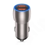 Kép 1/2 - XO CC52 36W smart autós gyorstöltő fém
