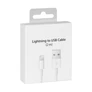 Kép 1/2 - Lightning to USB Adatkábel iPhone 2 m fehér (dobozos)