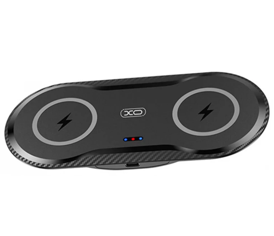 Töltő XO WX025 vezeték nélküli Wireless Charger 20W 2 készülékes