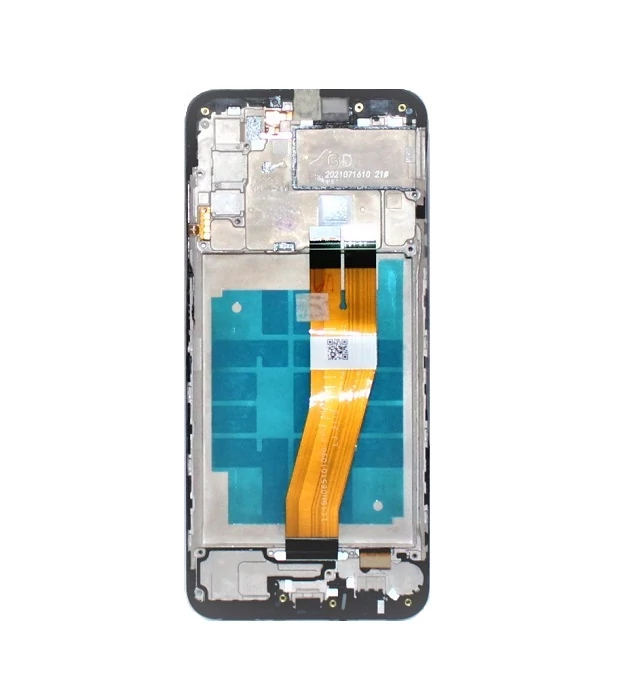 LCD kijelző Samsung A037F (A03s)  fekete ORG GH81-21232A
