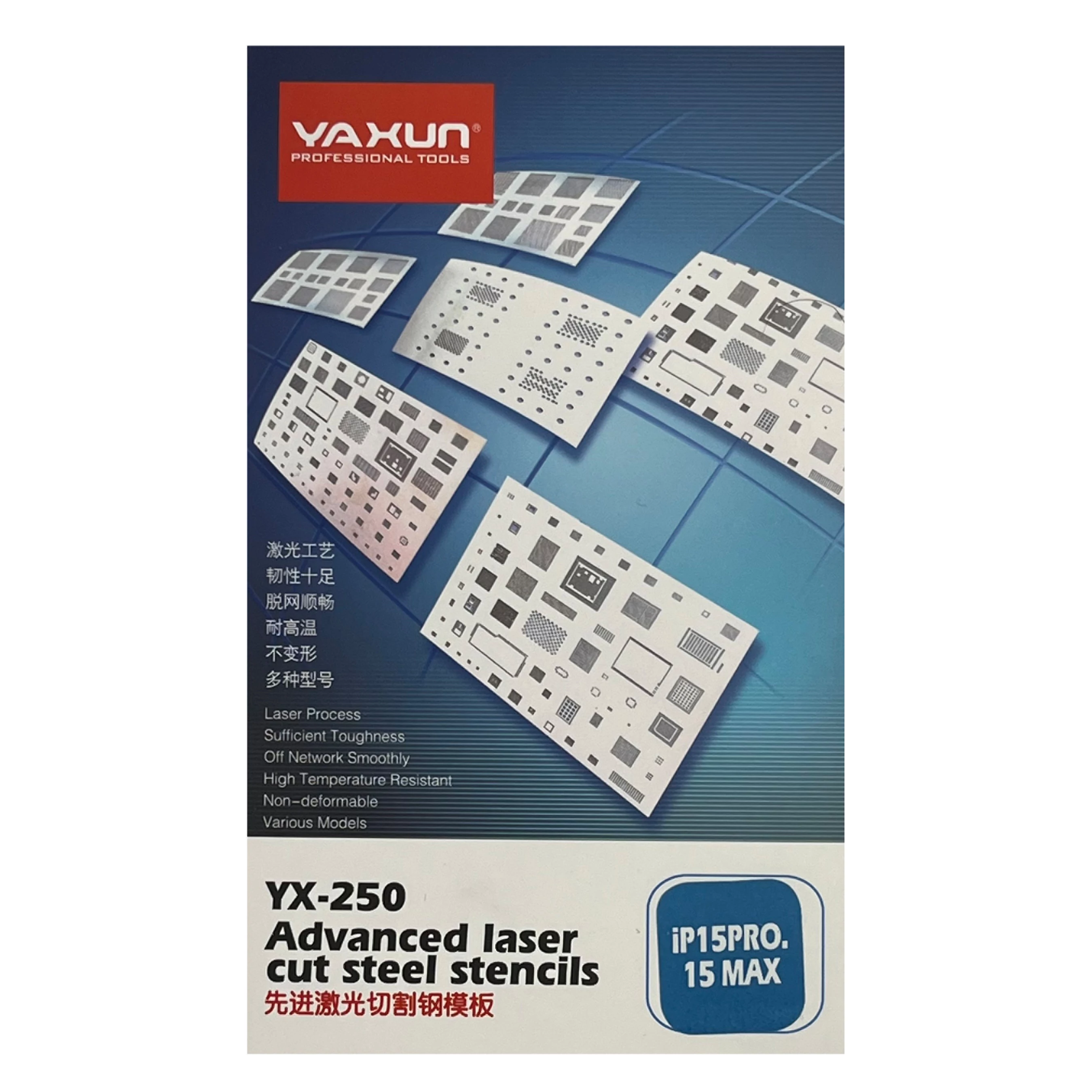 BGA lemez iPhone 15 Pro / 15 Pro Max YX250