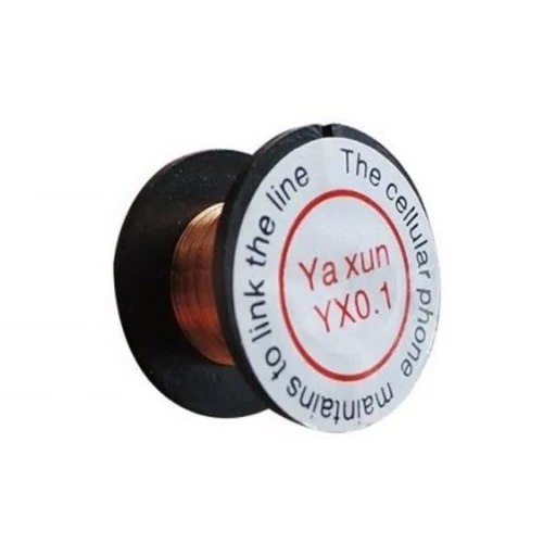 Réz forrasztóhuzal jumper 0.1mm Yaxun YX0.1 alaplap és flex javításhoz