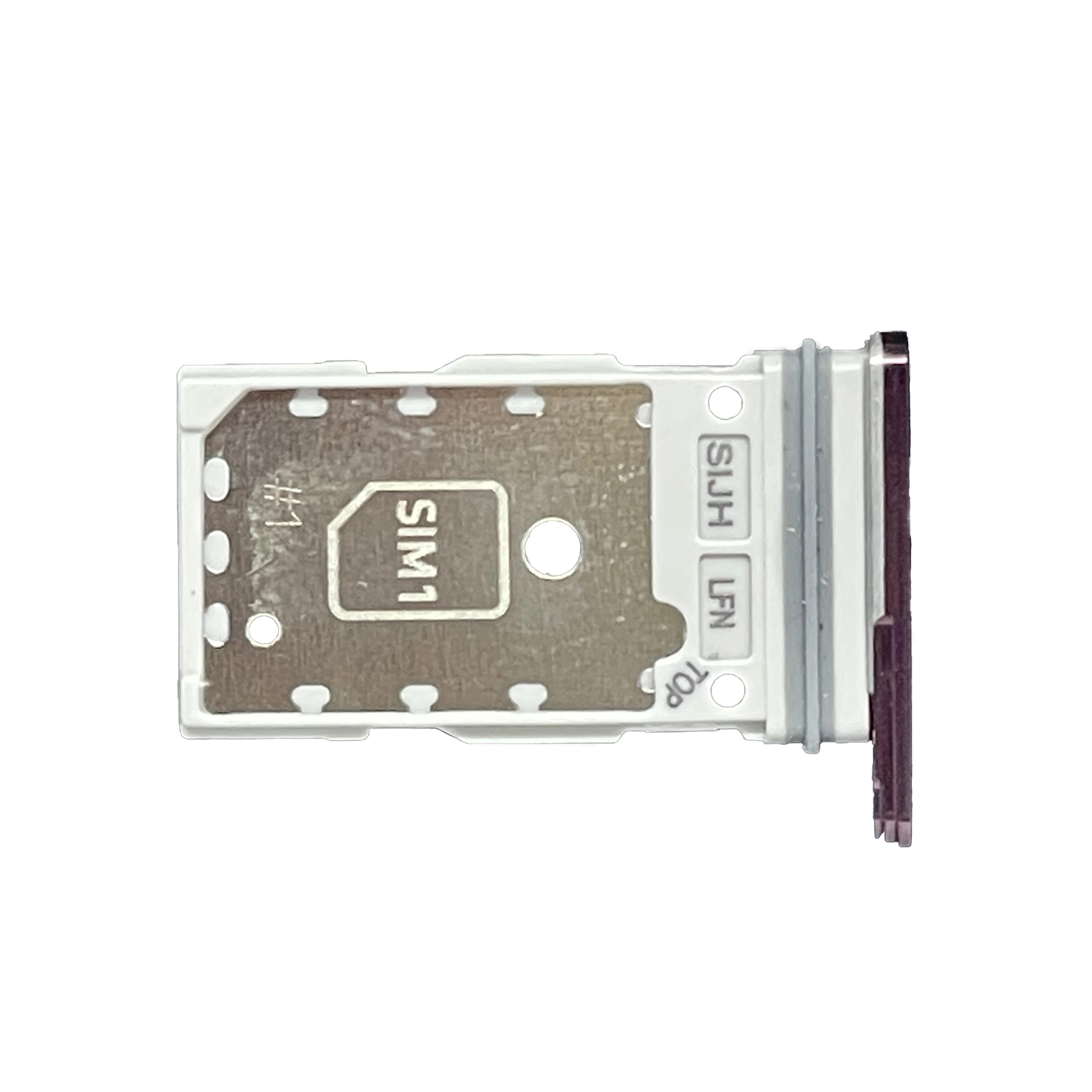 sim kártya tartó tálca Samsung S22 burgundy