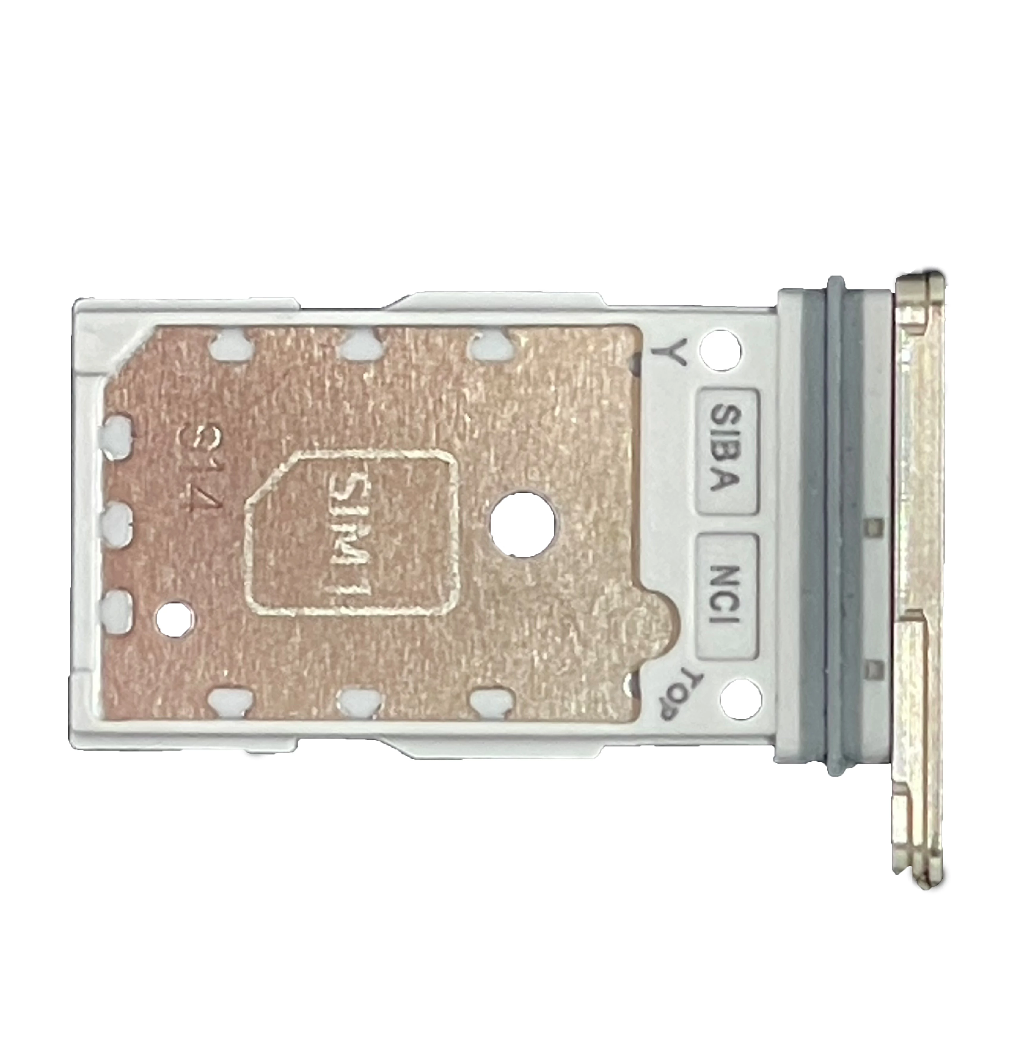 sim kártya tartó tálca Samsung S24 Ultra rózsaarany titán
