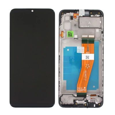 LCD kijelző Samsung A035F (A03 2022) fekete ORG GH81-21625A