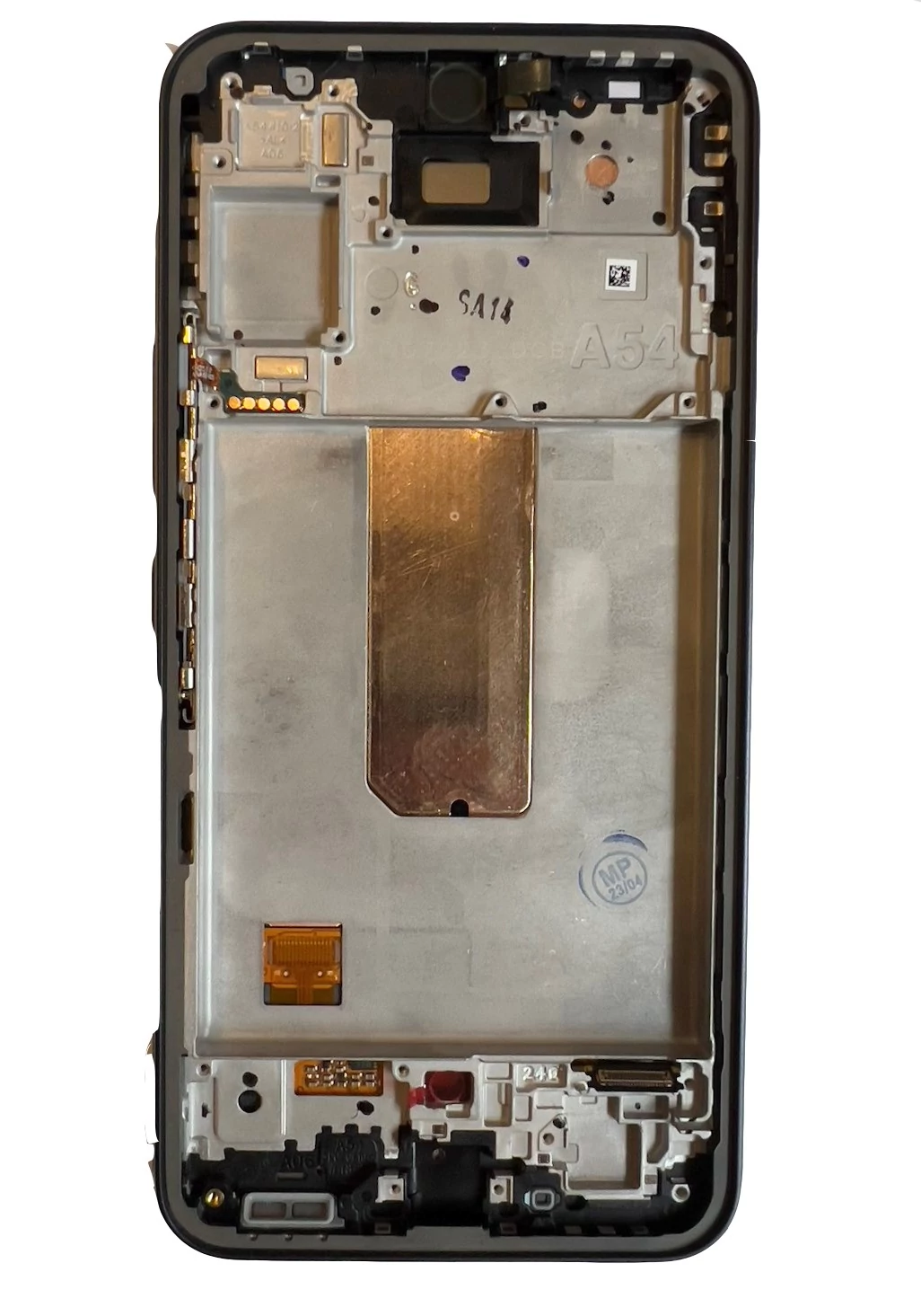 LCD kijelző Samsung A546 (A54 2023) fekete ORG GH82-31231A/31232A