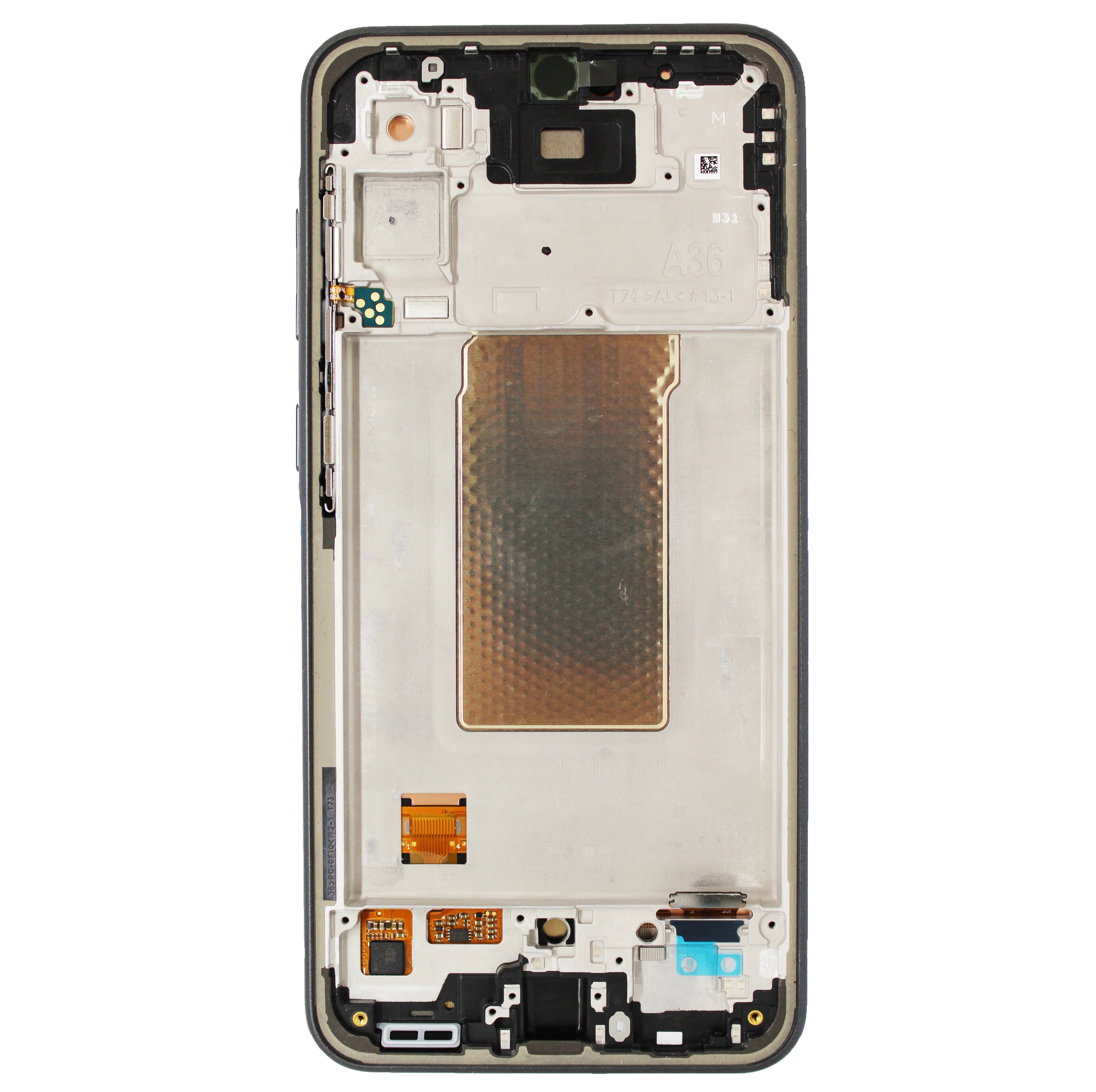 LCD Kijelző Samsung A366 (A36 5G 2025) fekete ORG GH82-36841A ORG service pack